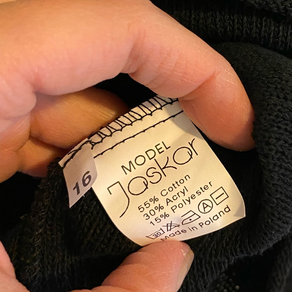 Jaskar NWT Black Cardigan - Picture 7 of 10